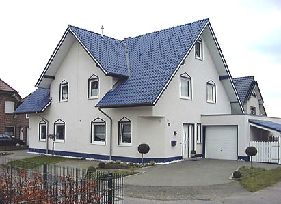 Der Stukkateur gibt dem Haus das Gesicht